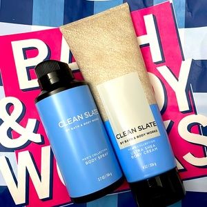COPY - Bath And Body Works mens collection clean slate duo